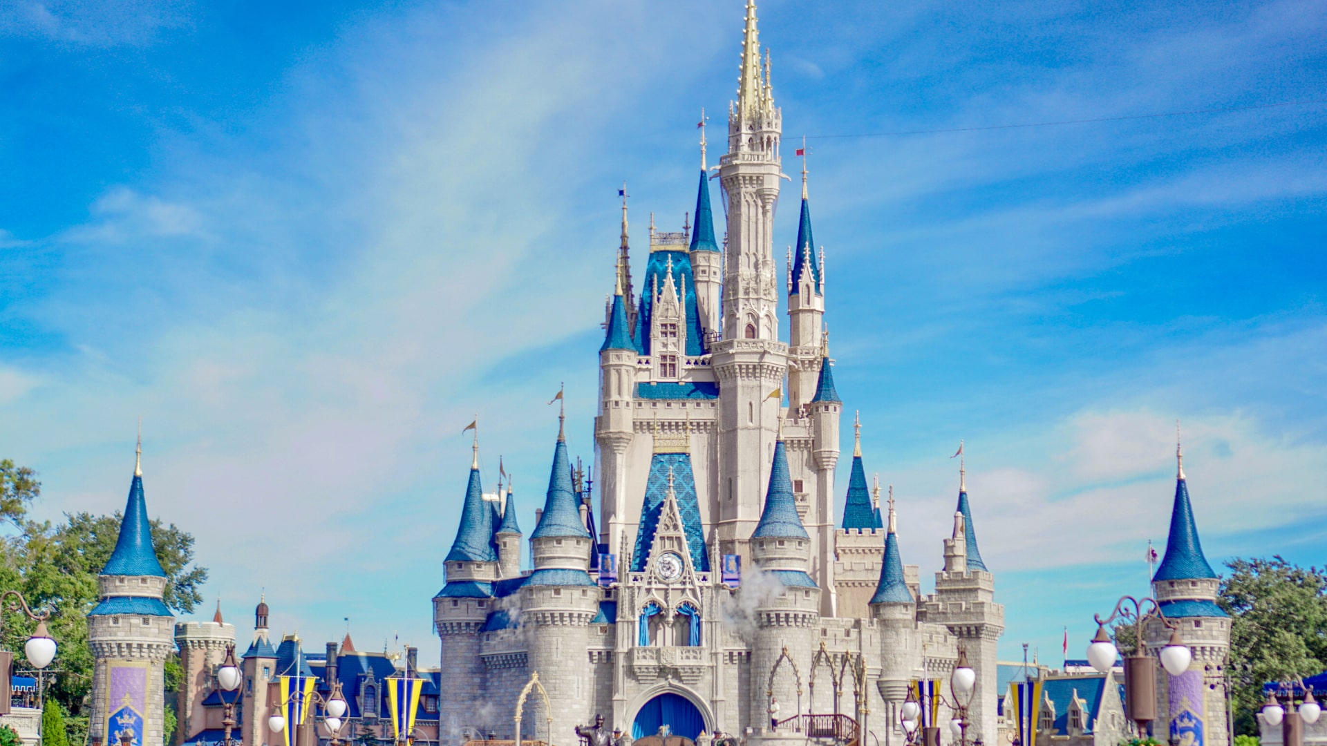 DisneyCastle in Disney World.